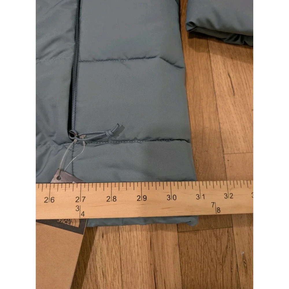 The North Face Jacket Mens Big 4X Aconcagua 3 Puffer Quilted Down Algae Blue